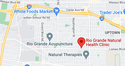 Map of Rio Grande Natural Health Clinic